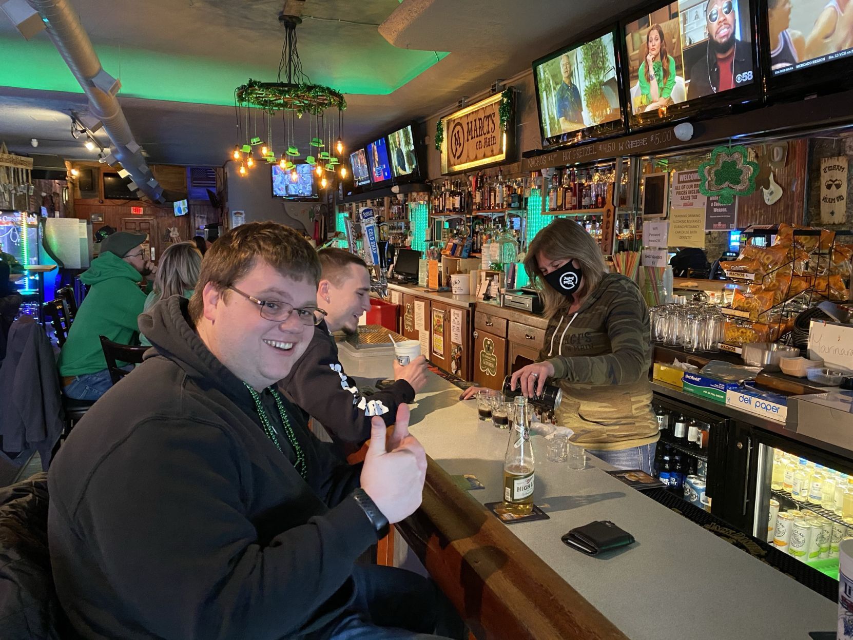 Marci's on Main Irish Car Bomb